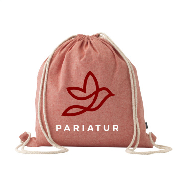 Logotrade Werbeartikel das Foto: GRS Recycled Cotton PromoBag (180 g/m²) Rucksack