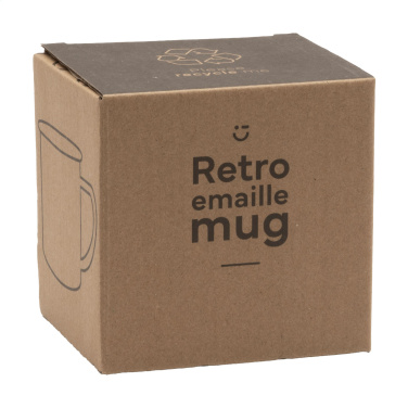 Logotrade Firmengeschenke das Foto: Retro Emaille Tasse 350 ml