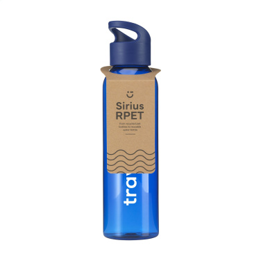 Logotrade Logogeschenke das Foto: Sirius GRS RPET 650 ml Trinkflasche