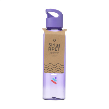 Logotrade Logogeschenke das Foto: Sirius GRS RPET 650 ml Trinkflasche