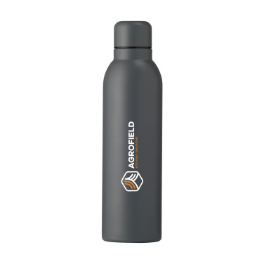 Logotrade Werbegeschenke das Foto: Helios RCS Trinkflasche aus recyceltem Stahl 470 ml