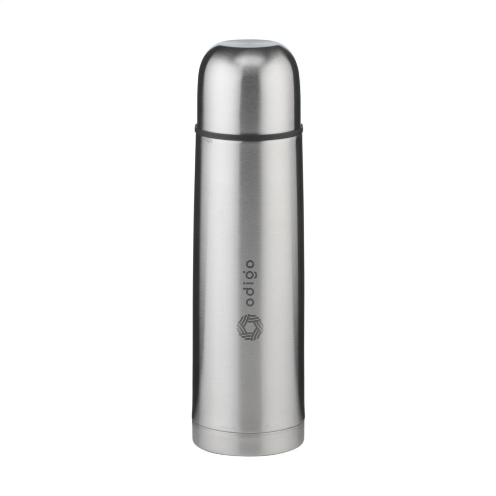 Logotrade Logogeschenke das Foto: Thermotop Midi RCS Recycled Steel 500 ml Thermoflasche