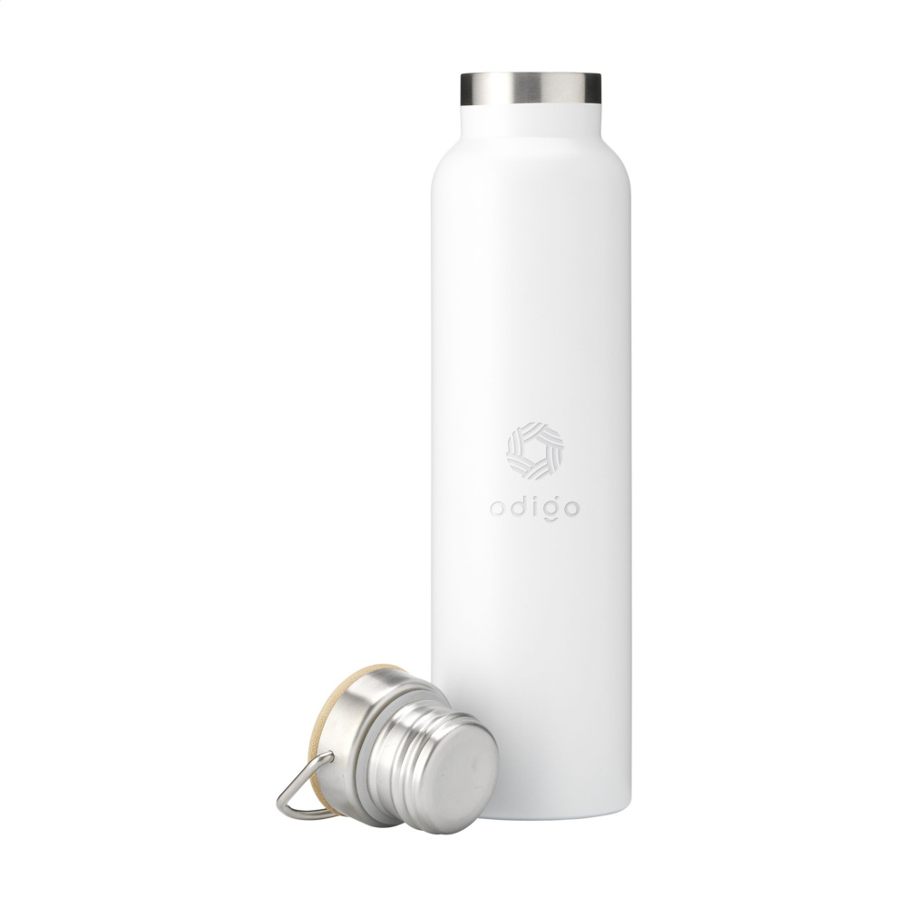 Logotrade werbemittel das Foto: Nordvik RCS Recyclingstahl 750 ml