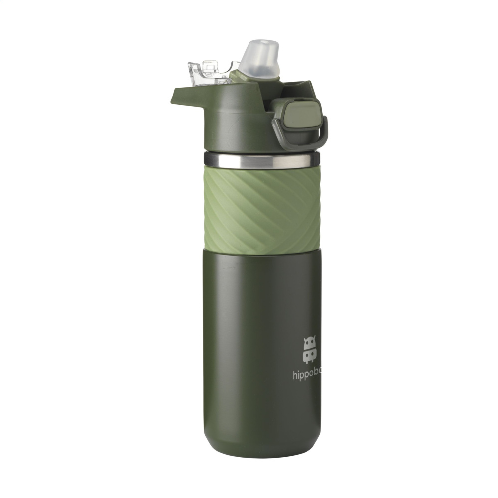 Logotrade Werbeartikel das Foto: Lynn RCS Trinkflasche aus recyceltem Stahl 500 ml