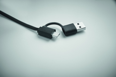 Logotrade werbemittel das Foto: Einziehbares Ladekabel 60W