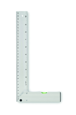 Logotrade Werbegeschenke das Foto: Aluminium-Winkelmesser 30 cm