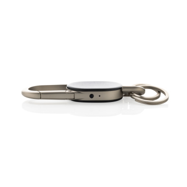 Logotrade Logogeschenke das Foto: Schlüsselanhänger Keyfinder mit weltweiter Ortung und USB-C
