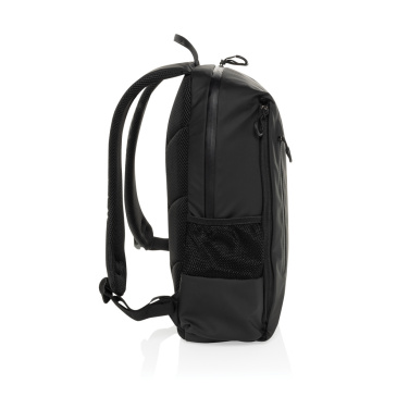 Logotrade Werbegeschenke das Foto: Lima Aware™ RPET wasserabweisender 15,6" Laptop-Rucksack