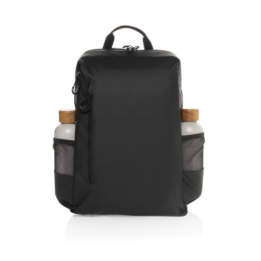 Logotrade Firmengeschenke das Foto: Lima Aware™ RPET wasserabweisender 15,6" Laptop-Rucksack