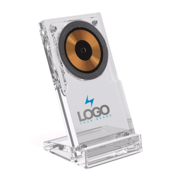 Logotrade Logogeschenke das Foto: Magcharge 15W magnetische Wireless-Charging-Stand