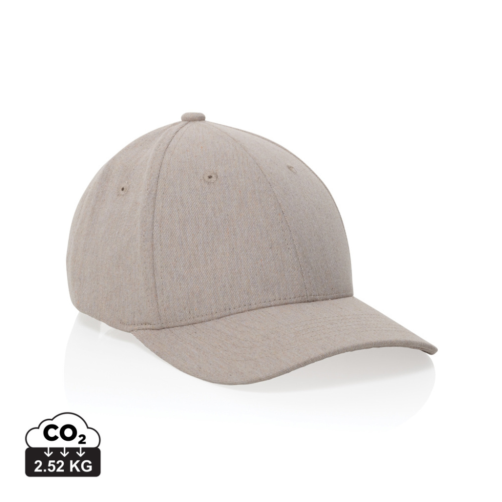 Logotrade werbemittel das Foto: Milo AWARE™ 6-Panel-Heather-Kappe