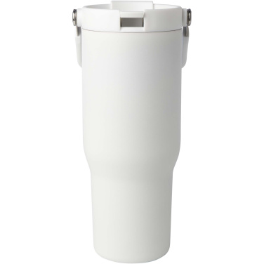 Logotrade Geschäftsgeschenke das Foto: Bronx 900 ml RCS-zertifizierter Kupfer-Vakuum Isolierbecher aus Edelstahl mit Doppelfunktionsdeckel