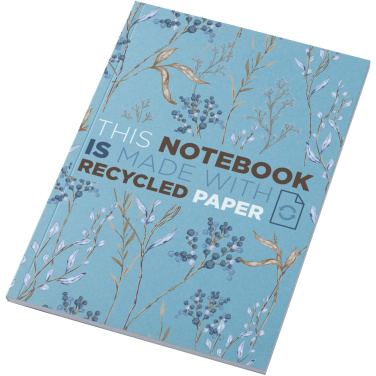 Logotrade Logogeschenke das Foto: Novella Austen A5 Softcover Notizbuch aus Recyclingmaterial – 50 Blatt