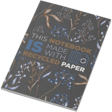 Logotrade werbemittel das Foto: Novella Austen A6 Softcover Notizbuch aus Recyclingmaterial – 50 Blatt