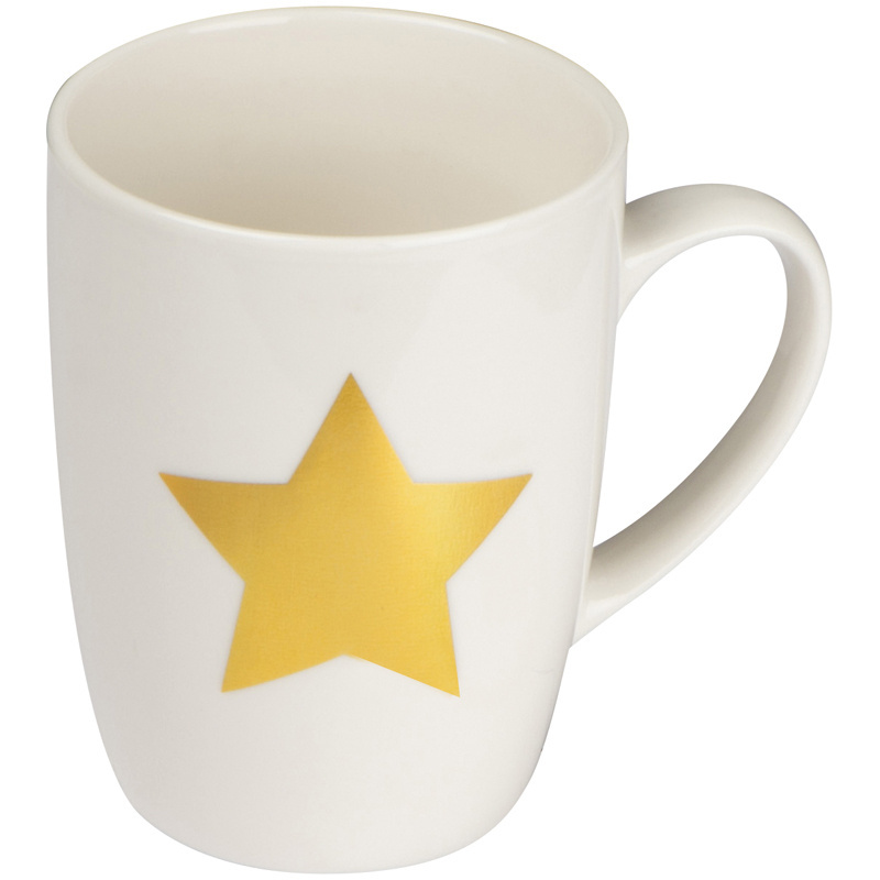 Logotrade Firmengeschenke das Foto: Tasse mit Sternendruck 300 ml