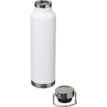 Logotrade Geschäftsgeschenke das Foto: Thor 650 ml RCS-zertifizierte Kupfer-Vakuum Isolierflasche aus recyceltem Edelstahl 