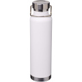 Thor 650 ml RCS-zertifizierte Kupfer-Vakuum Isolierflasche aus recyceltem Edelstahl , Weiß