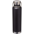 Thor 650 ml RCS-zertifizierte Kupfer-Vakuum Isolierflasche aus recyceltem Edelstahl , Tiefschwarz