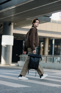Logotrade Werbegeschenke das Foto: Urban wasserabweisender Fahrrad-Rucksack