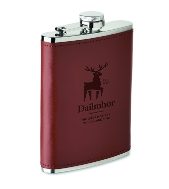 Logotrade Logogeschenke das Foto: Flachmann 200 ml