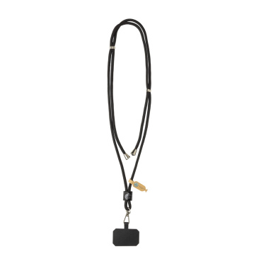 Logotrade werbemittel das Foto: CarryLoop verstellbares Handyband aus RCS rec. PET
