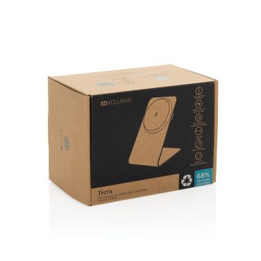 Logotrade Geschäftsgeschenke das Foto: Terra Aluminium 15W magnetischer Wireless-Charger