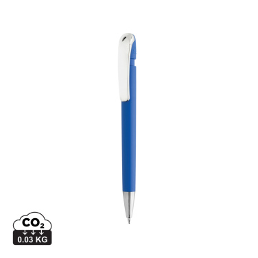 Logotrade werbemittel das Foto: Glide GRS-zertifizierter rABS Stift mit Metallclip