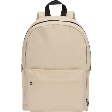 Logotrade Werbeartikel das Foto: Byron 14" GRS-recycelter City Laptop Rucksack 14 L