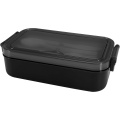 Snappy Lunchbox und Besteckset, Tiefschwarz