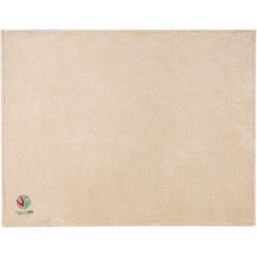 Logotrade Geschäftsgeschenke das Foto: Ashen GRS-recycelte Sherpa Decke