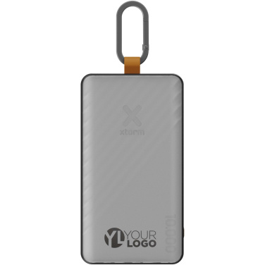 Logotrade Firmengeschenke das Foto: Xtorm XG2S101 Go2 10.000 mAh 15W Solar Powerbank mit Lampe