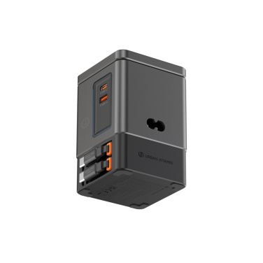 Logotrade Geschäftsgeschenke das Foto: Urban Vitamin Sacramento 105W GaN Charger mit einz. Kabeln