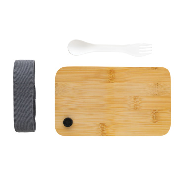 Logotrade Werbegeschenke das Foto: RCS RPP Lunchbox mit Bambusdeckel