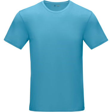 Logotrade werbemittel das Foto: Azurite T-Shirt aus Bio-Baumwolle für Herren