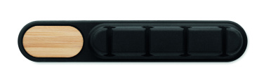 Logotrade werbemittel das Foto: Kabel-Halter Silikon
