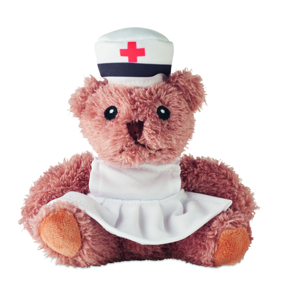 Logotrade werbemittel das Foto: Teddybär Krankenschwester