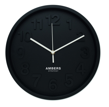 Logotrade Werbegeschenke das Foto: Wanduhr aus PP