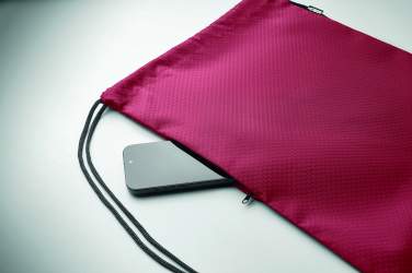 Logotrade werbemittel das Foto: Beutel mit Kordelzug 420D RPET