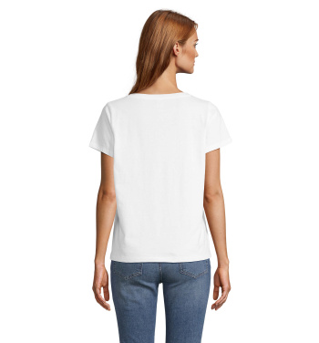 Logotrade Geschäftsgeschenke das Foto: REGENT V T-SHIRT WOMEN