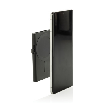 Logotrade Firmengeschenke das Foto: Magnetischer RFID-Kartenhalter aus Aluminium für Smartphones