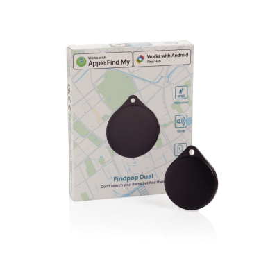 Logotrade werbemittel das Foto: Findpop Dual IPX5 Artikelfinder aus RCS recyceltem ABS