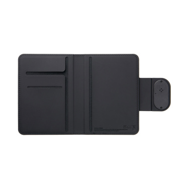 Logotrade Werbegeschenke das Foto: VINGA Baltimore RCS Passport Cover mit Dual-Finder