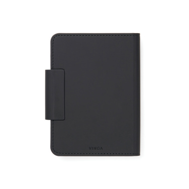 Logotrade Logogeschenke das Foto: VINGA Baltimore RCS Passport Cover mit Dual-Finder