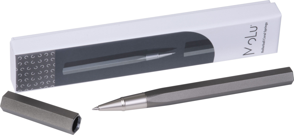 Logotrade Werbeartikel das Foto: Rollerball-Stift Coral Springs MoLu