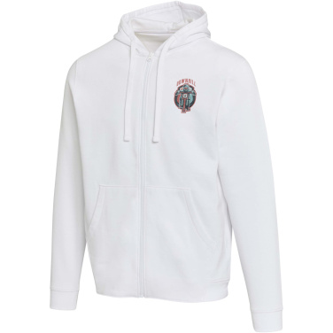 Logotrade Werbeartikel das Foto: Jasper Kapuzenpullover aus recycelter 280 g/m², Bio Baumwolle (OCS) unisex