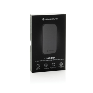Logotrade Werbegeschenke das Foto: Urban Vitamin Concord Uultradünne RCS Powerbank mit 3000mAh