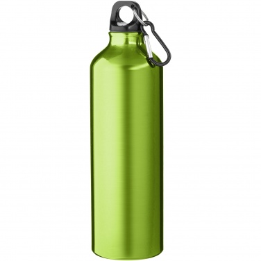 Logo trade promotional products image of: Oregon 770 ml aluminium water bottle with carabiner