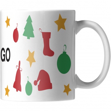 Logo trade business gifts image of: Pic 330 ml ceramic sublimation mug