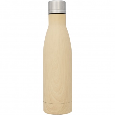 Logotrade promotional gift image of: Vasa 500 ml wood-look copper vacuum insulated bottle