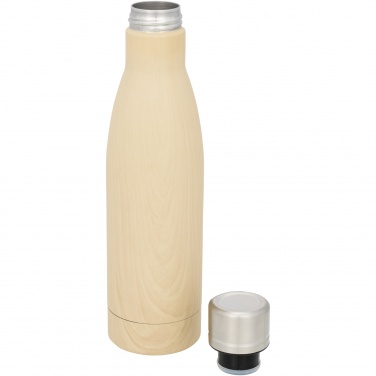 Logo trade promotional gift photo of: Vasa 500 ml wood-look copper vacuum insulated bottle